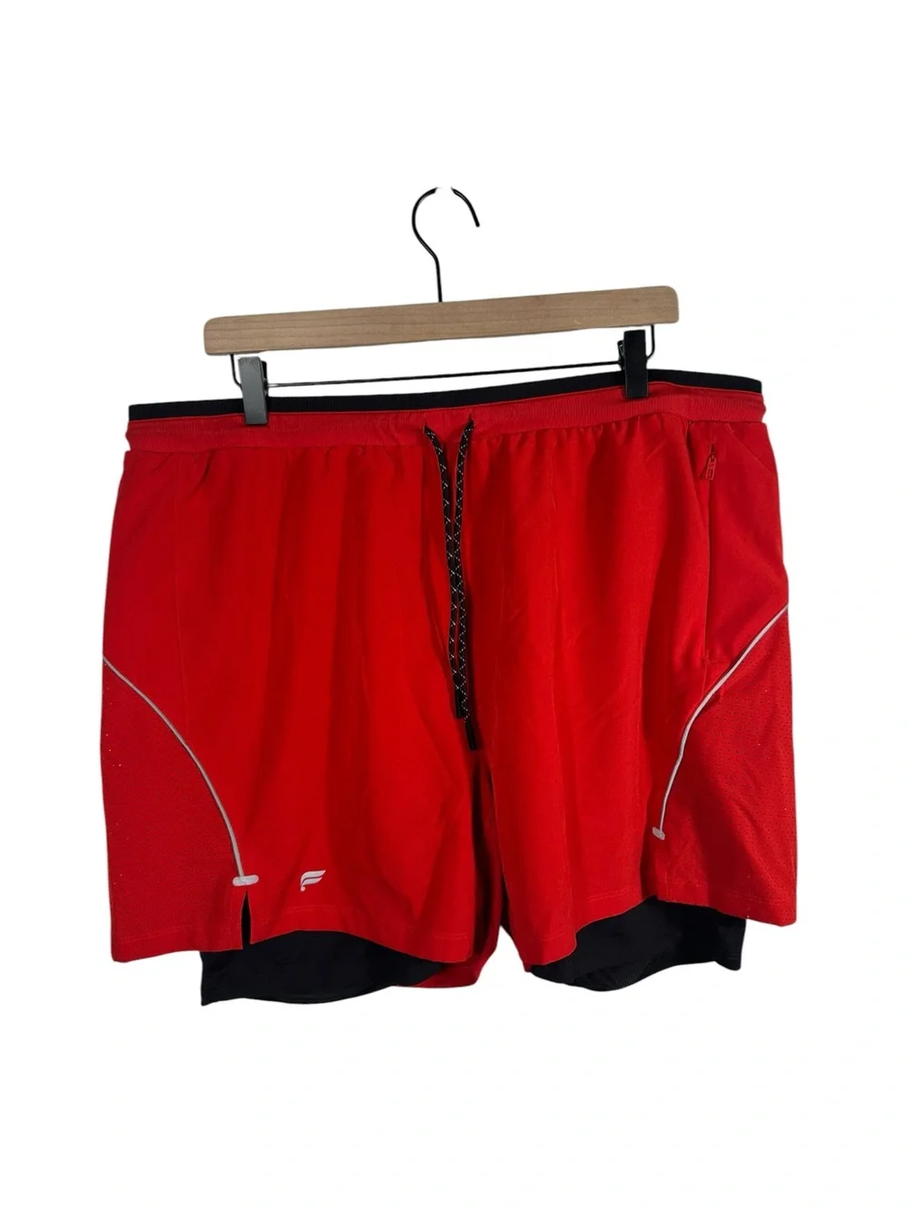 Fabletics The Kadence Short Lined 5” Running Shorts Red Athletic Men’s XXL